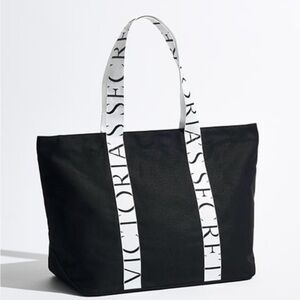 Victoria’s Secret Signature Tote Bag Black/White